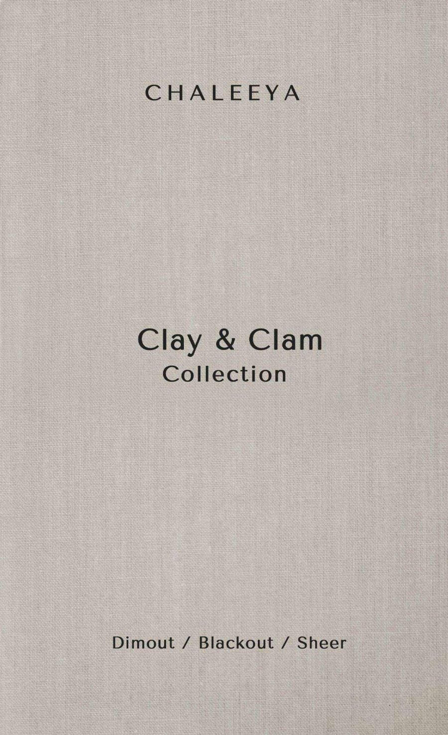 CHALEEYA Clay & Clam Collection